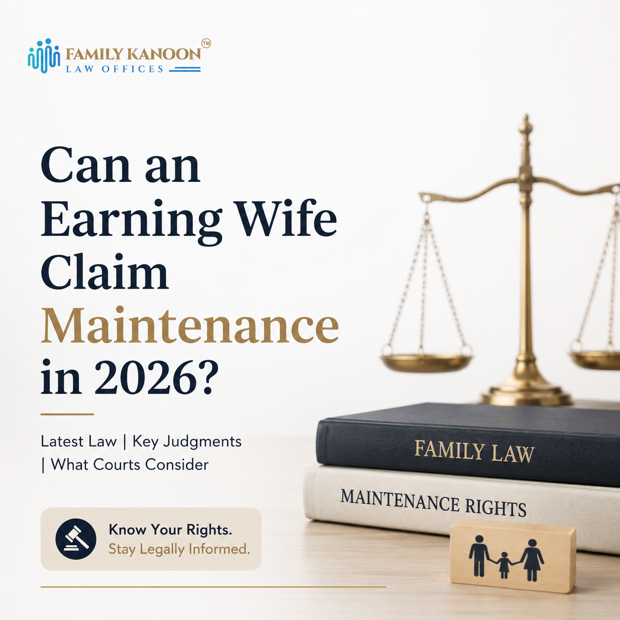 Can an Earning Wife Claim Maintenance in 2026? Latest Supreme Court & High Court Judgments