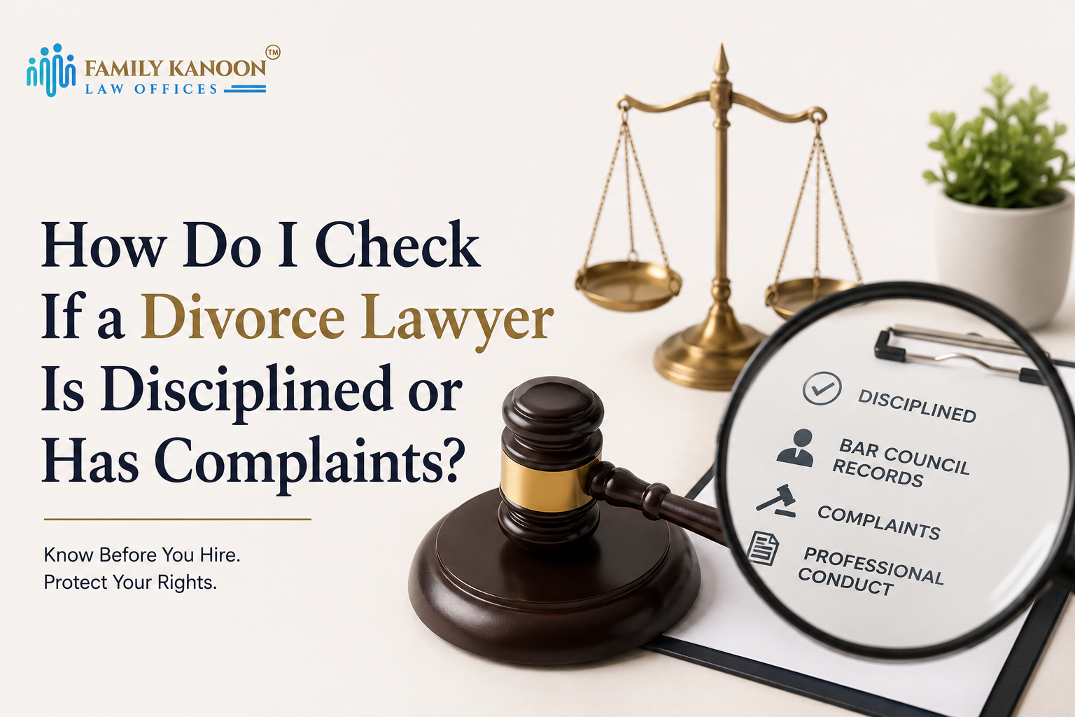 How Do I Check If a Divorce Lawyer Is Disciplined or Has Complaints? Complete Legal Guide 2026
