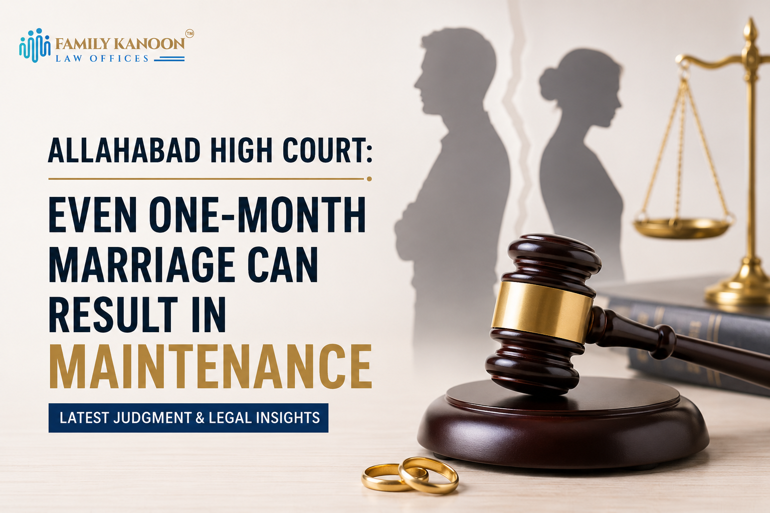 Allahabad High Court: Even One-Month Marriage Can Result in Maintenance