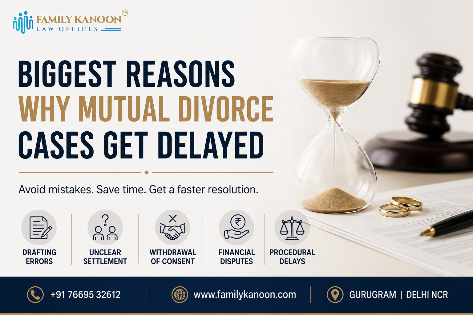 Biggest Reasons Why Mutual Divorce Cases Get Delayed